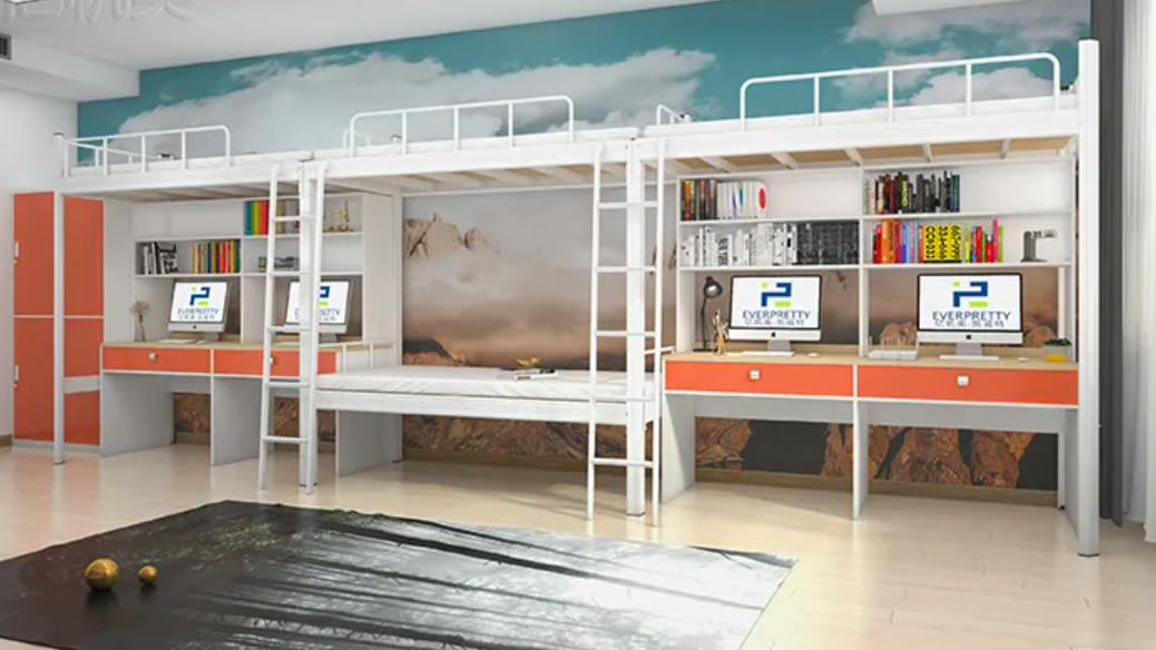 ikinci el Okul yurdu mobilya ağır Metal öğrenci rahat çocuk çiftli ranza